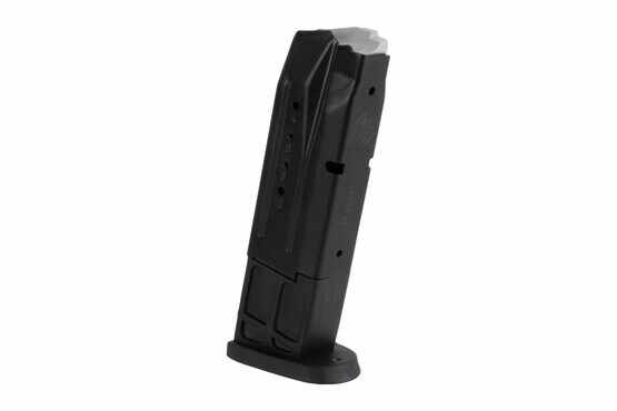 Smith & Wesson M&P 9 10-round 9mm magazine with black-oxide finish